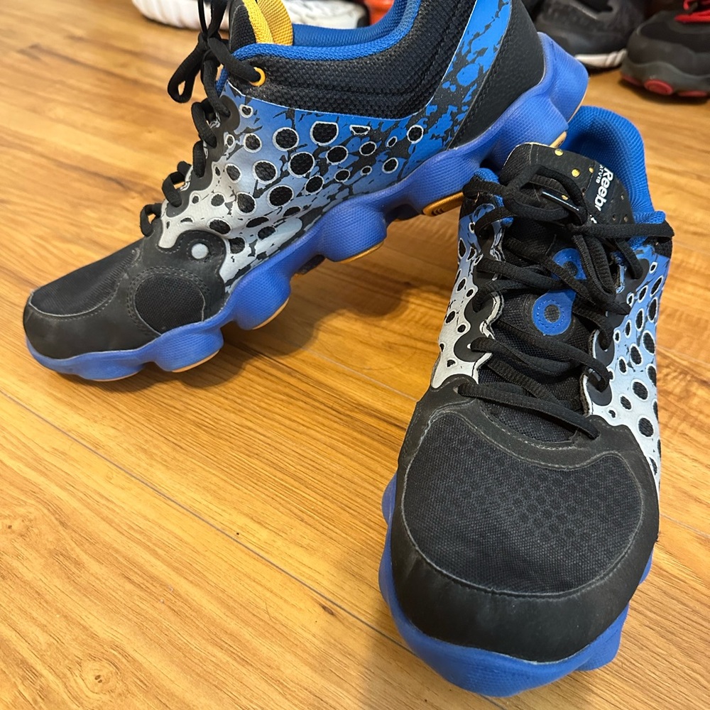 Mens size 12 Reebok ATV 19 blue yellow black